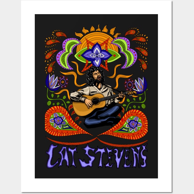 Cat Stevens Wall Art by HelenaCooper